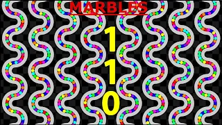 7 Stages & 20 Survivors - Survival Marble Race in Algodoo | 50 |