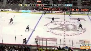NHL : Ottawa Senators vs. Boston Bruins 2:5 ; 15.12.2011.