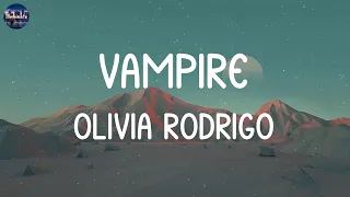 Olivia Rodrigo - vampire (Lyrics) | The Chainsmokers, Alan Walker,... (MIX LYRICS)