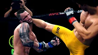 BRUCE LEE VS ALEXANDER VOLKANOVSKI | UFC 4 BRUTAL FIGHT | UFC 4 K1 RULES | UFC 4 2020 | EA SPORTS