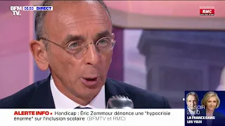 Zemmour : "Robert Ménard est devenu un adversaire politique, j'en prends acte".