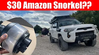 This Will Save Your Air Filter - 4runner Snorkel Install - Snorkel Pre Cleaner