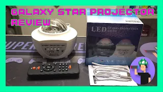 Galaxy Star Projector Bluetooth Speaker Review