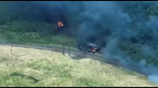 Новости из Украины! 03.07.2022.В Украине под Лисичанском ВСУ уничтожили колонну техники оккупантов