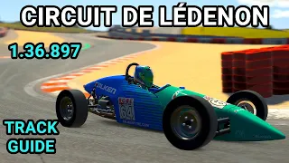 Track Guide Circuit De Lédenon Formula Vee iRacing