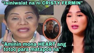 CRISTY FERMIN isiniwalat na ang totoong hiwalayan ni HEART EVANGELISTA at CHIZ ESCUDERO