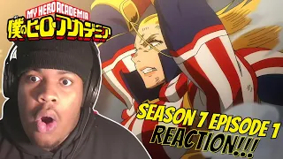 STAR VS SHIGARAKI! | My Hero Academia Season 7 Episode 1 REACTION!!