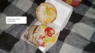 биг тейсти бургер три сыра обзор macdonald's/big tasty burger three cheese review macdonald's