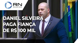 Após ser preso, Daniel Silveira paga fiança de R$ 100 mil