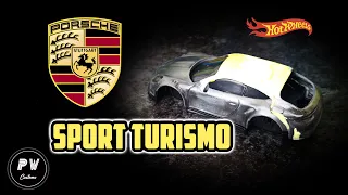 Brilliant Concept Porsche 911 Sport Turismo car | Custom Hot Wheels