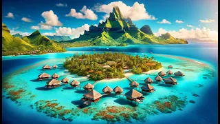 🌴 Bora Bora Song - 4K AI-Made Tropical Vibes 🏝️ | Escape to Paradise!