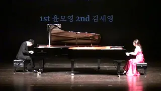 제4회 Saint-Saëns Polonaise in F minor Op.77 for 2pianos4Hands (pf.윤모영 김세영)