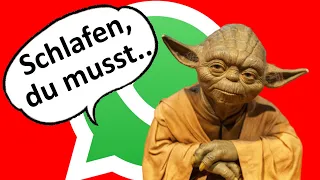 🎉NEU 🤣 Meister Yoda Sprüche Schlafen 😂 -  lustiges Video für Whattsapp von Jokenergy