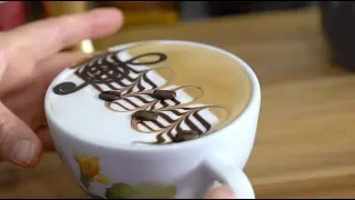 Musical notes :: Latte Art