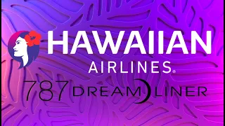 INTERIOR TOUR | Hawaiian Airlines Boeing 787-9 Inaugural Flight