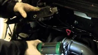 How to remove Mercedes A Class spark plug