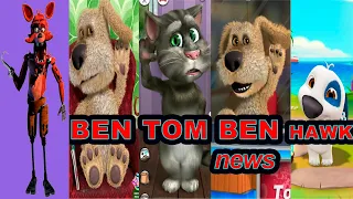 FOXY 🆚️ BEN 🆚️ TOM 🆚️BEN NEWS 🆚️ HANK .  🎶 Who Is Best ?FNAF song Wellerman!