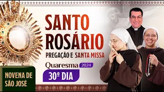 Santo Rosário da Madrugada 4h - Novena de S. José | Quaresma 2024 - 30º Dia | 14/03 Instituto Hesed