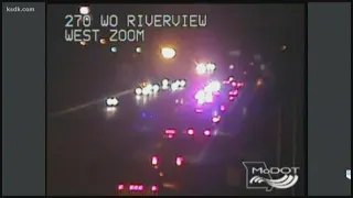 Person injured in shooting on I-270 in north St. Louis County