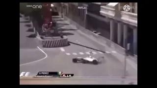 Sergio Perez Huge Crash - Monaco 2011 (BCC One Version)