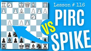 Pirc Defense vs Spike Variation | Chess Lesson # 116