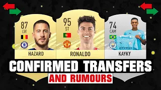 FIFA 22 | NEW CONFIRMED TRANSFERS & RUMOURS! 🤪🔥 ft. Ronaldo, Hazard, Kayky... etc