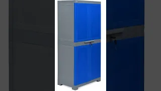 Nilkamal Plastic Storage Cabinet | FMM Wardobe_Blue and Grey#shorts