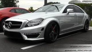 Mercedes Benz CLS 63 AMG V8 Biturbo RENNTech on Vossen Wheels Walkaround