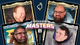 Commander Masters Gameplay E1 | Sliver Gravemother v Maelstrom Wanderer v Zhulodok v Sun Quan | MTG