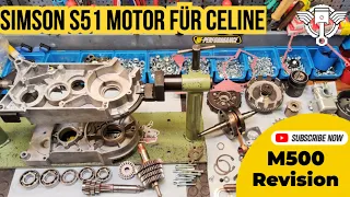 Neuer Simson S51 Motor für Celine Motorenservice Revision Gewinnspiel zu Ostern