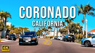 Driving Around Coronado Island [4K] | San Diego | California