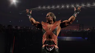 WWE 2K24 DUSTY RHODES VS SHAWN MICHAELS WORLD HEAVYWEIGHT CHAMPIONSHIP