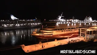 Viking Cinderella First Night At Mariehamn On The New Rout  08 03 2024