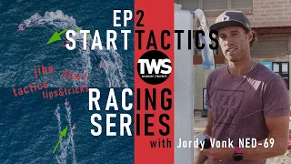 TWS Racing Series EP2: Tactics of the START - pin end or the boat? Slalom windsurfing tips