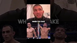 Khabib knew Tony Ferguson is done 😪😯 #shorts #mma #ufc