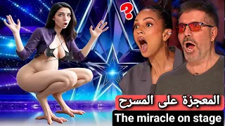 لأول مرة ساحر الرمال يصدم الجمهور ويحصل على الباز الذهبي في برنامج المواهب البريطانية 2023