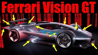 Ferrari Vision Gran Turismo - CLOSER LOOK (Technical Analysis)