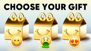 🎁 Choose Your Gift...! Lunchbox Edition 🍔🍕🍦 How Lucky Are You? 🎁 Moca Quiz