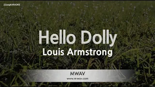 Louis Armstrong-Hello Dolly (Melody) [ZZang KARAOKE]