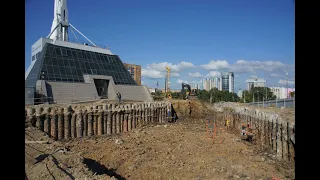 В Самаре возводят планетарий и крытый футбольный манеж