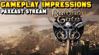 Baldur's Gate 3 Or Divinity Original Sin 3? Gameplay Impressions from PaxEAST Stream