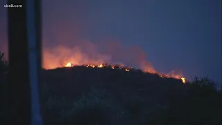 Creek Fire in Fallbrook spreads into Camp Pendleton, 750 acres burned, evacuations ordered