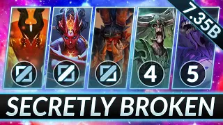 2 SECRETLY OP HEROES For Every Role - Broken OFF-META Picks - Dota 2 7.35b Tier List Guide