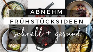 6 kalorienarme Frühstücksideen zum ABNEHMEN | Schnell und günstig frühstücken 🥞