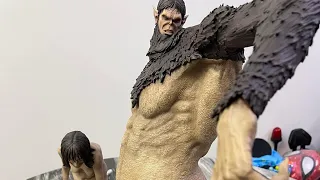 【GK开箱】进击的巨人 力量工作室 兽之巨人 吉克耶格尔 Attack On Titan chikara studio zeke yeager Unboxing#attackontitan