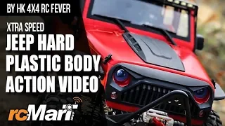 Xtra Speed Jeep Hard Plastic Body – Action Video by HK 4X4 RC Fever