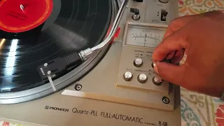 pioneer pl-560 turntable. #vintageaudio #vintageelectronics #recordplayer #pioneerturntable