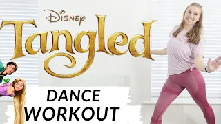TANGLED DANCE WORKOUT || Beginner Friendly / Low Impact Cardio/Dance Workout to songs from Tangled!