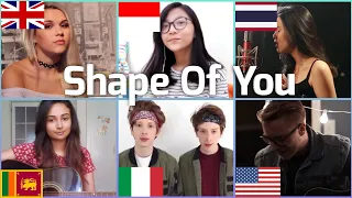 Who sang it better: Shape of You ( uk, italy, sri lanka, thailand, indonesia, us ) Ed Sheeran