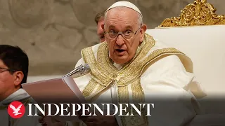 Watch again: Pope Francis expected to take part in Easter Mass at the Vatican